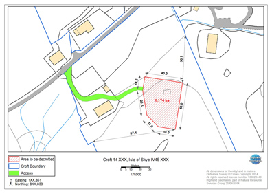 Croft and Estate Maps Sample Link